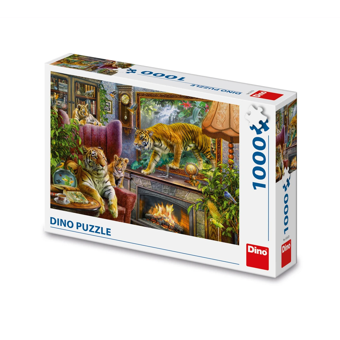 Puzzle Z obrazu: Tygři 1000 dílků - slide 0