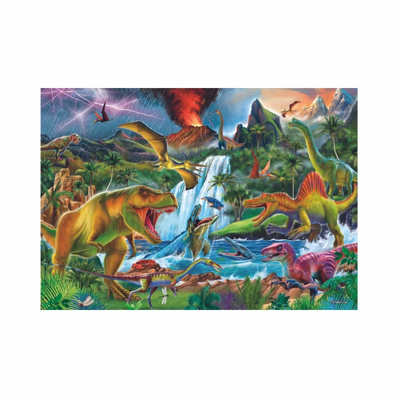 Puzzle Boj dinosaurů 100 xl dílků - slide 3