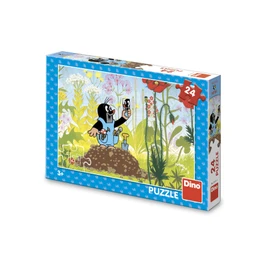 Puzzle Krtek modrých v kalhotkách 24 dílků