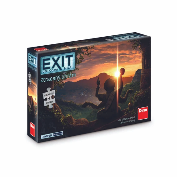 Exit úniková hra s puzzle: Ztracený chrám - slide 2