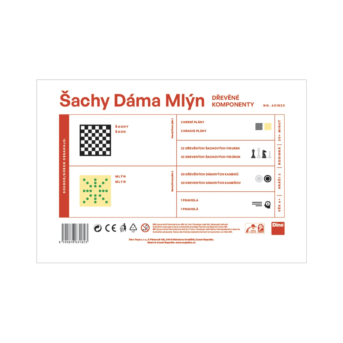 Šachy, dáma, mlýn - slide 3