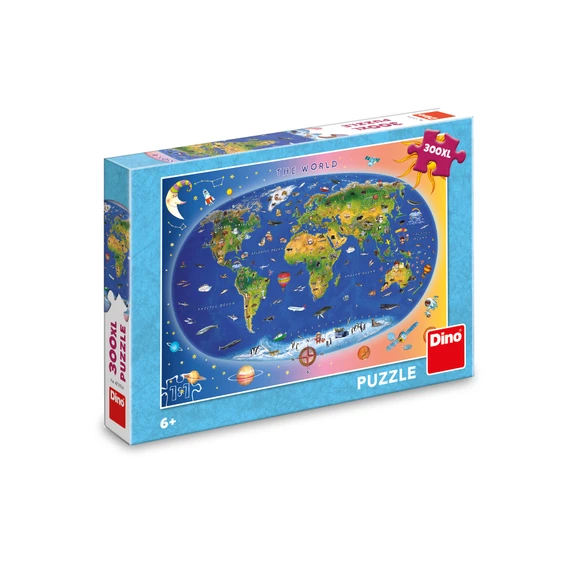 Puzzle Dětská mapa 300 xl dílků - slide 2