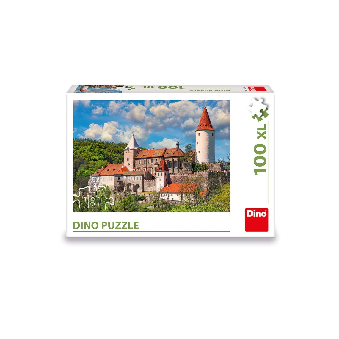 Puzzle Hrad Křivoklát 100 XL dílků - slide 1