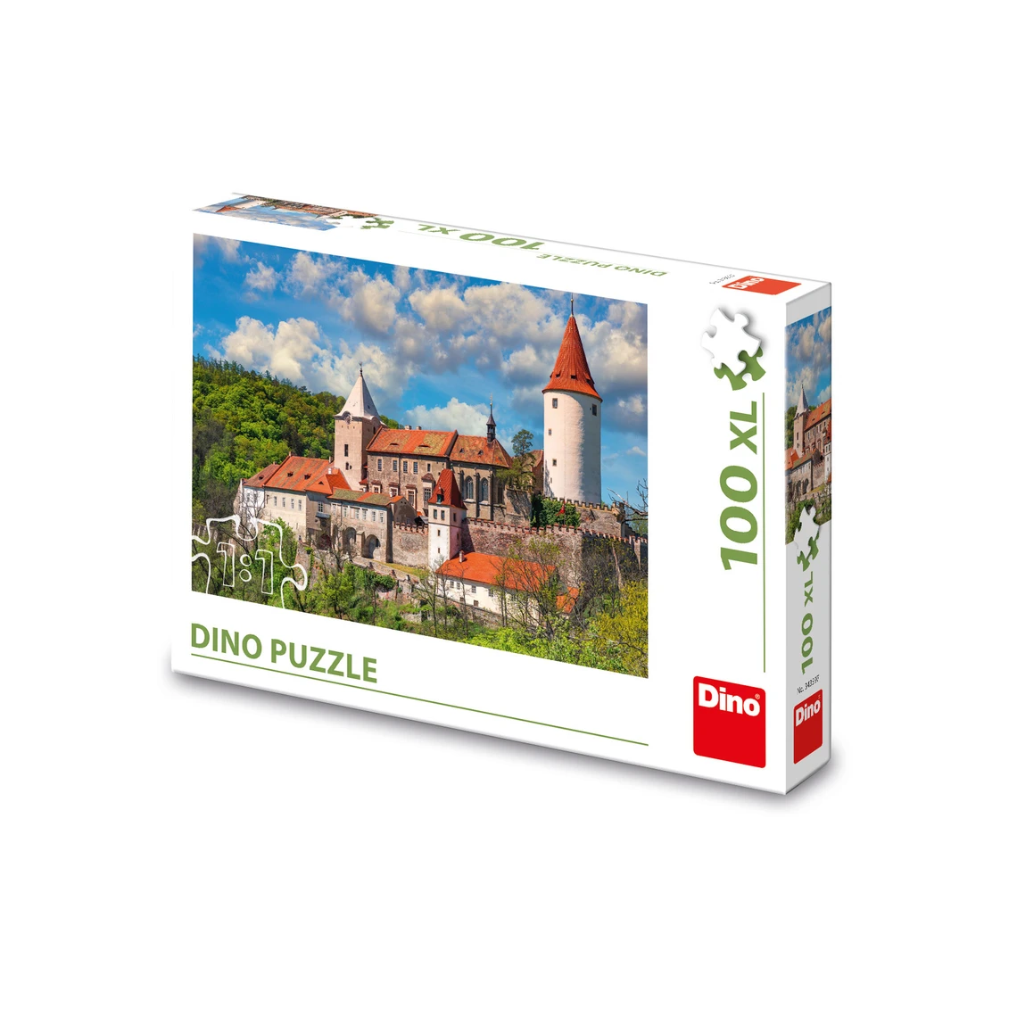 Puzzle Hrad Křivoklát 100 XL dílků - slide 0