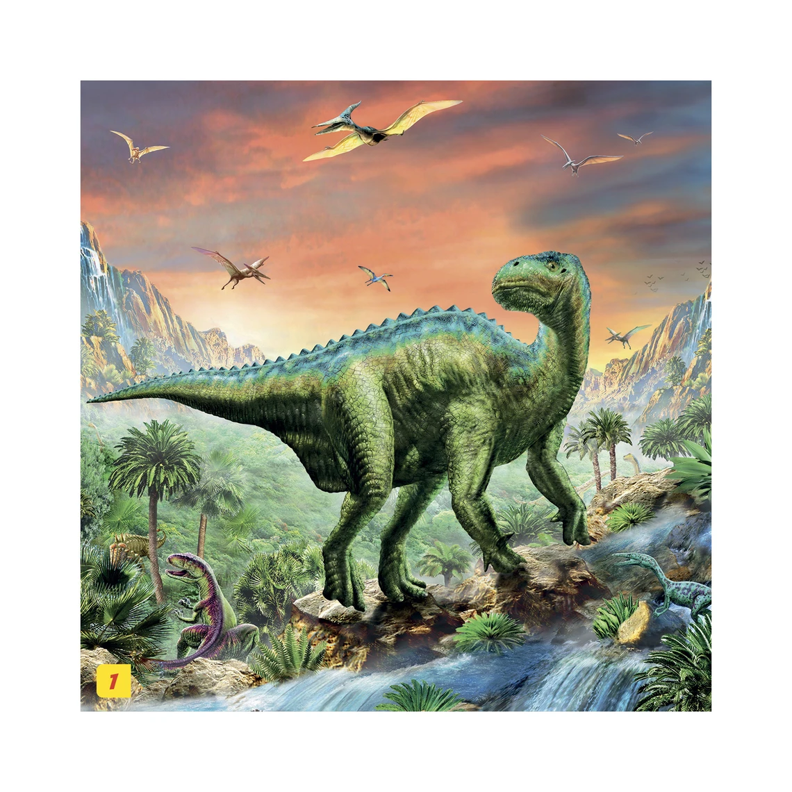 Puzzle Dinosauři + figurka 60 dílků - slide 9