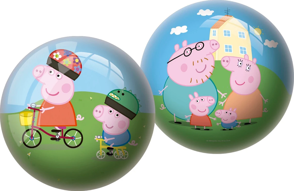 Míč Peppa Pig 23 cm - slide 0