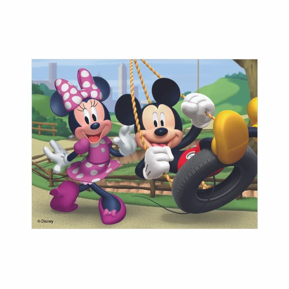 Dřevěné licenční kostky Mickey Mouse – 12 kostek - slide 6