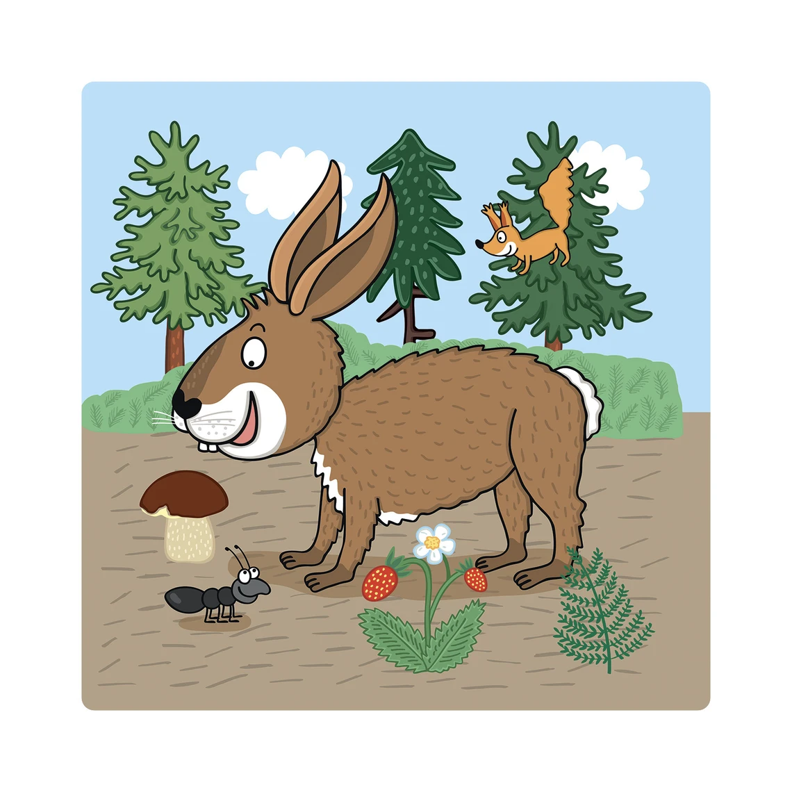 Puzzle Zvířátka: Kde žijí 3–5 dílků baby - slide 4