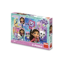 Puzzle Gábi: Oslava 3x55 dílků deskové