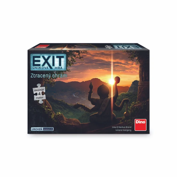 Exit úniková hra s puzzle: Ztracený chrám - slide 1