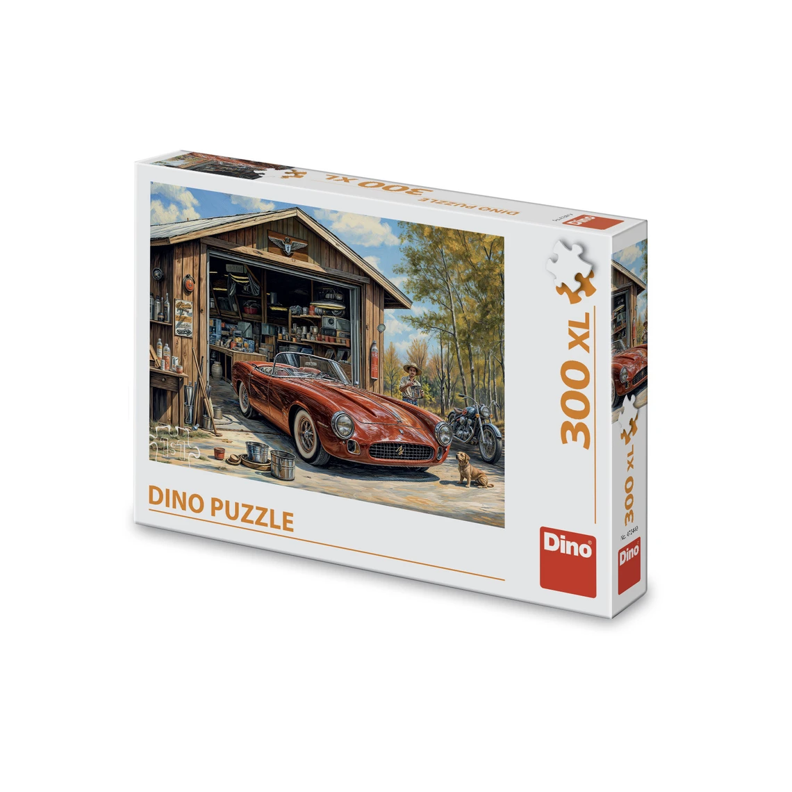 Puzzle Jaguár v garáži 300 xl dílků - slide 0