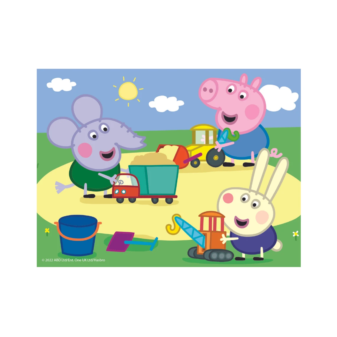 Dřevěné licenční kostky Peppa Pig – 12 kostek - slide 3