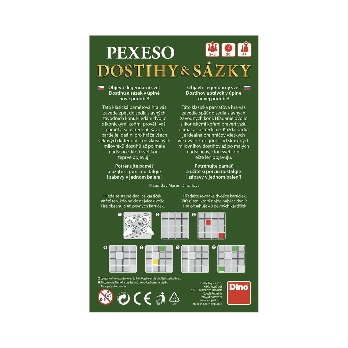 Dostihy a sázky Pexeso - slide 3