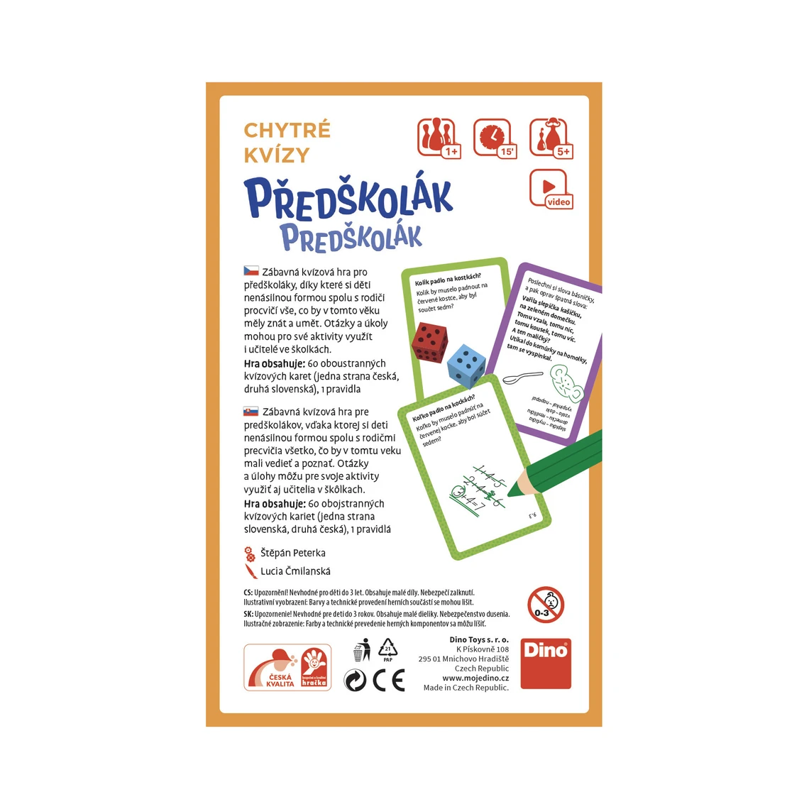 Chytré kvízy – Předškolák - slide 3