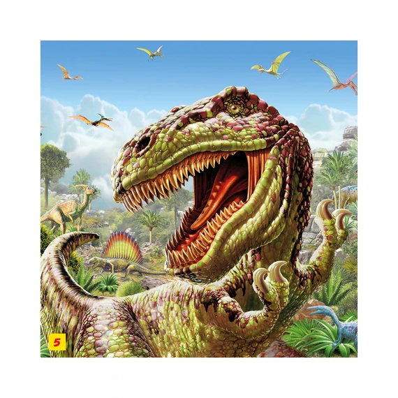 Puzzle Dinosauři + figurka 60 dílků - slide 13