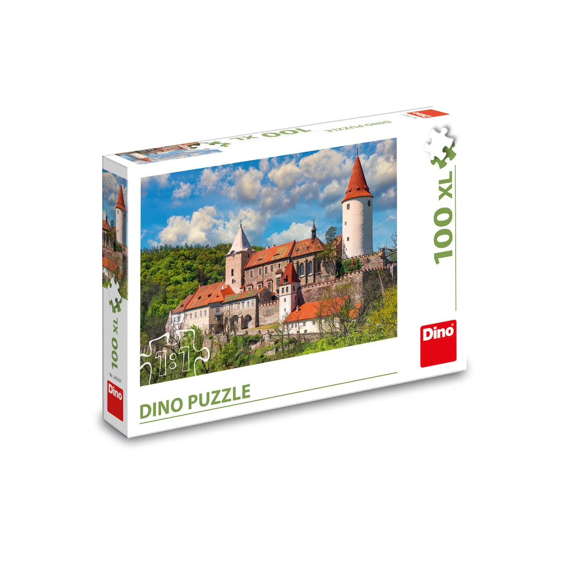 Puzzle Hrad Křivoklát 100 XL dílků - slide 2