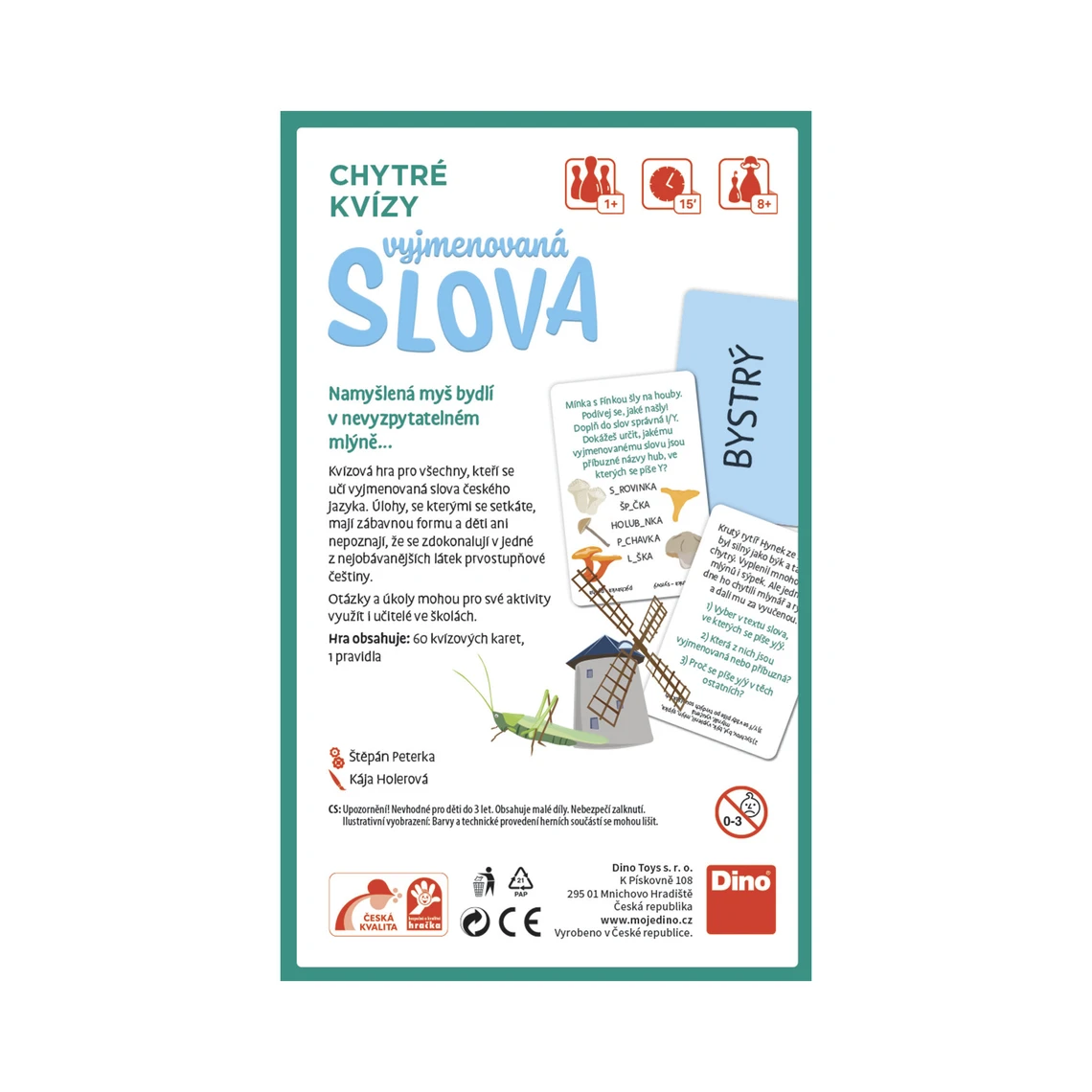 Chytré kvízy – Vyjmenovaná slova - slide 3