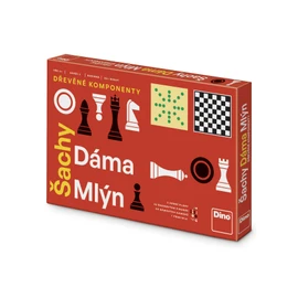 Šachy, dáma, mlýn