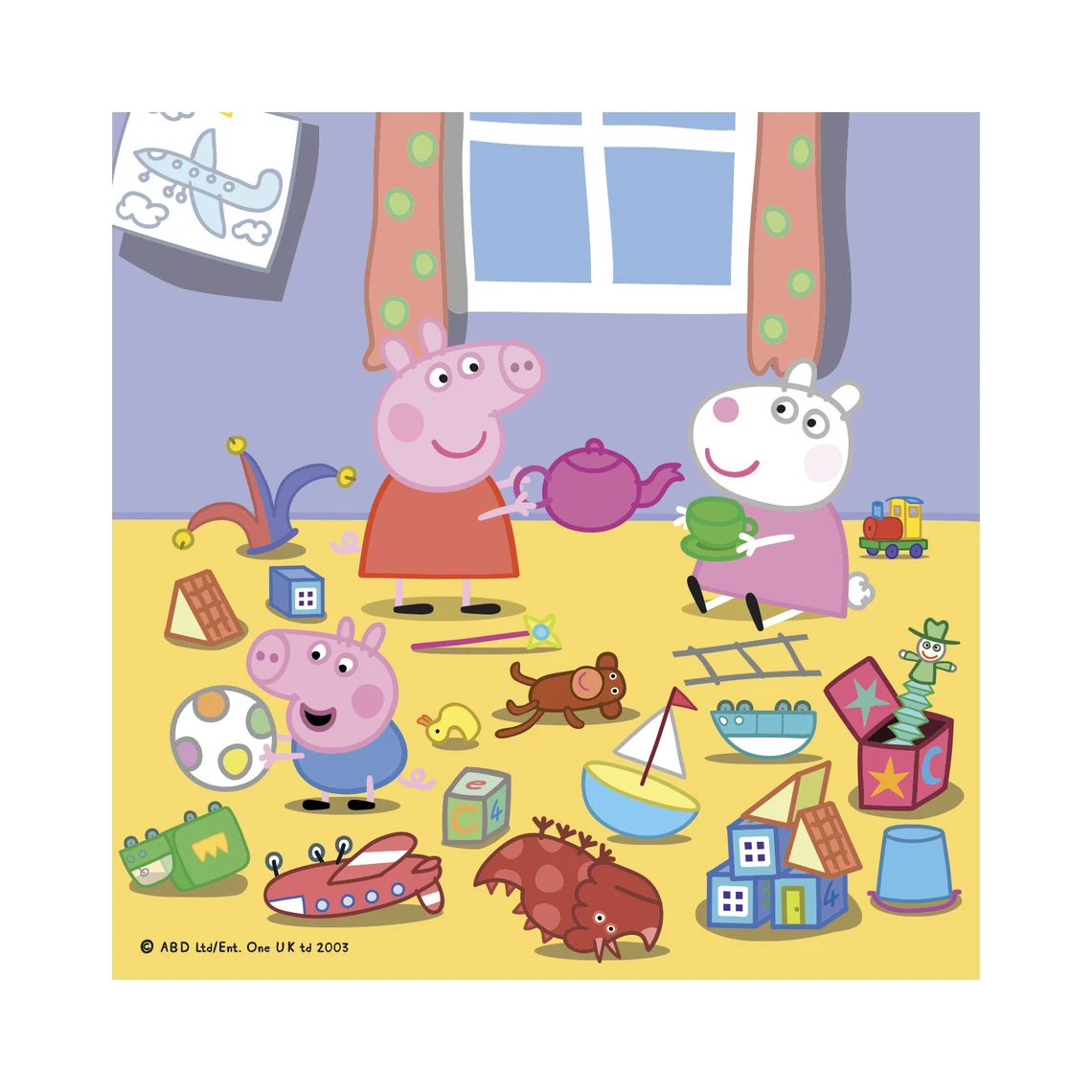 Puzzle Peppa Pig: Na prázdninách 3x55 dílků - slide 8