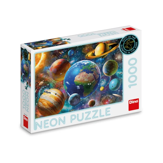Puzzle Planety 1000 dílků neon - slide 2