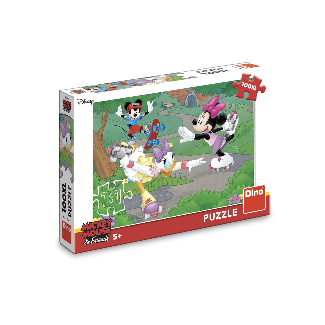 Puzzle Minnie sportuje 100 xl dílků - slide 2