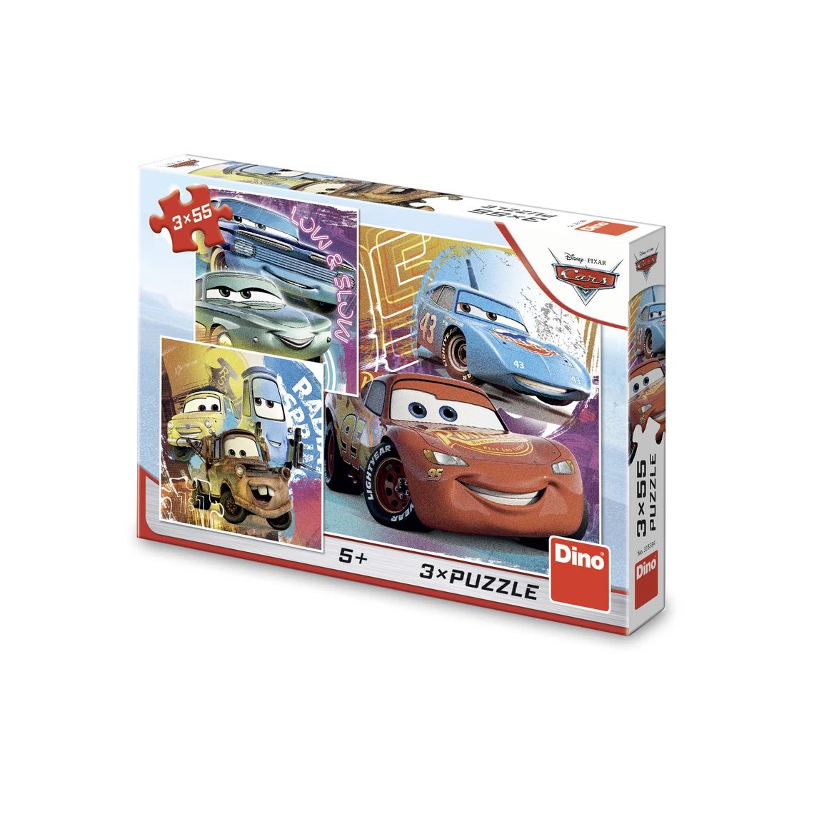 Puzzle Cars kamarádi 3x55 dílků - slide 0