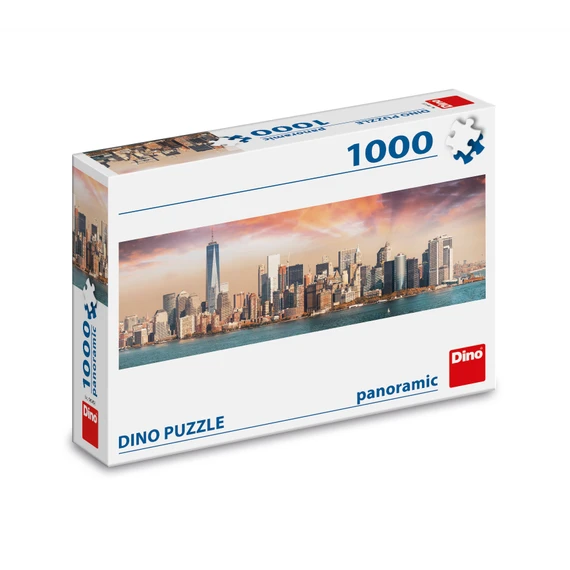 Puzzle Manhattan za soumraku 1000 dílků panoramic - slide 2