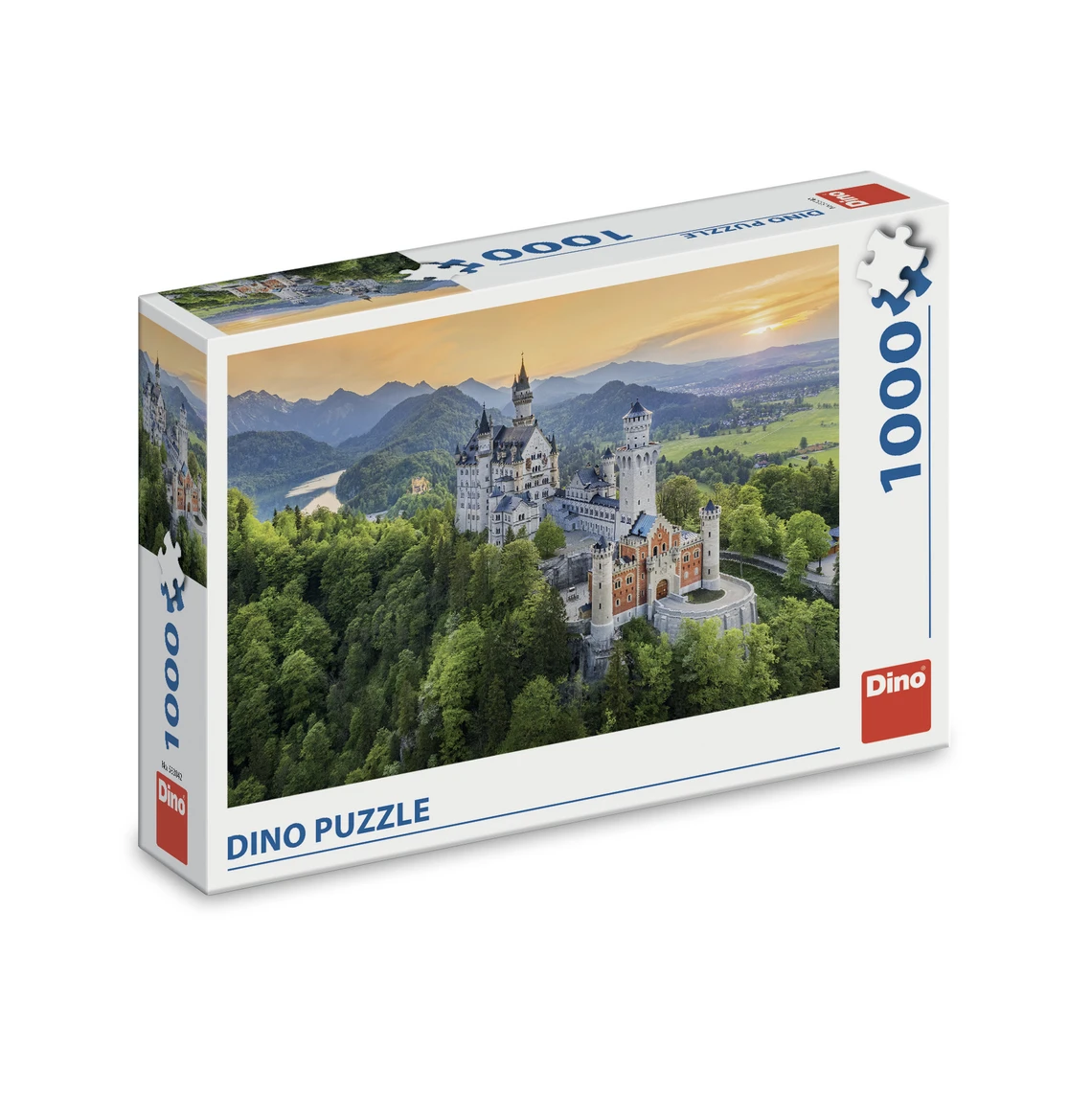 Puzzle Jarní Neuschwanstein 1000 dílků - slide 2
