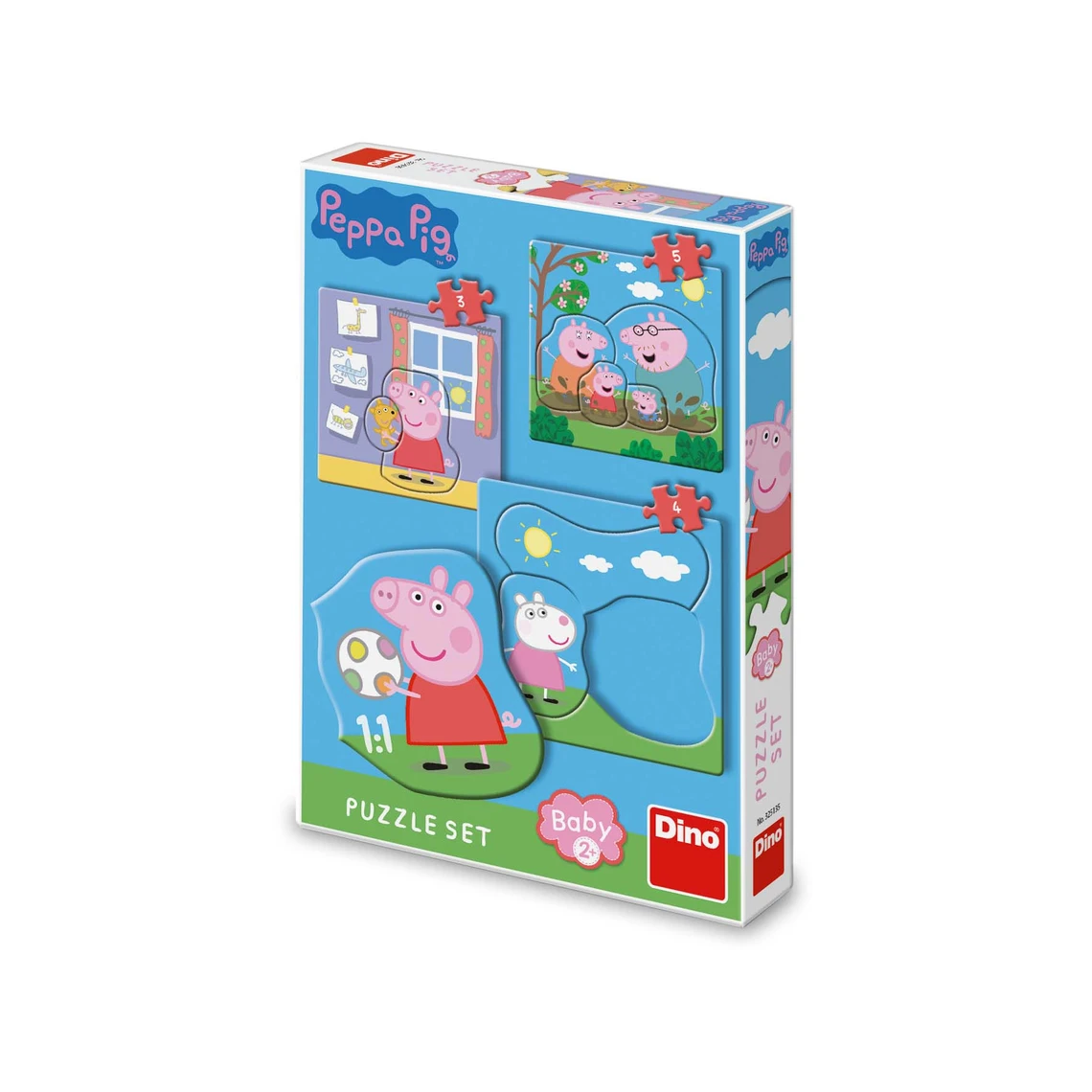 Puzzle set Peppa Pig: Rodina 3–5 dílků baby - slide 0