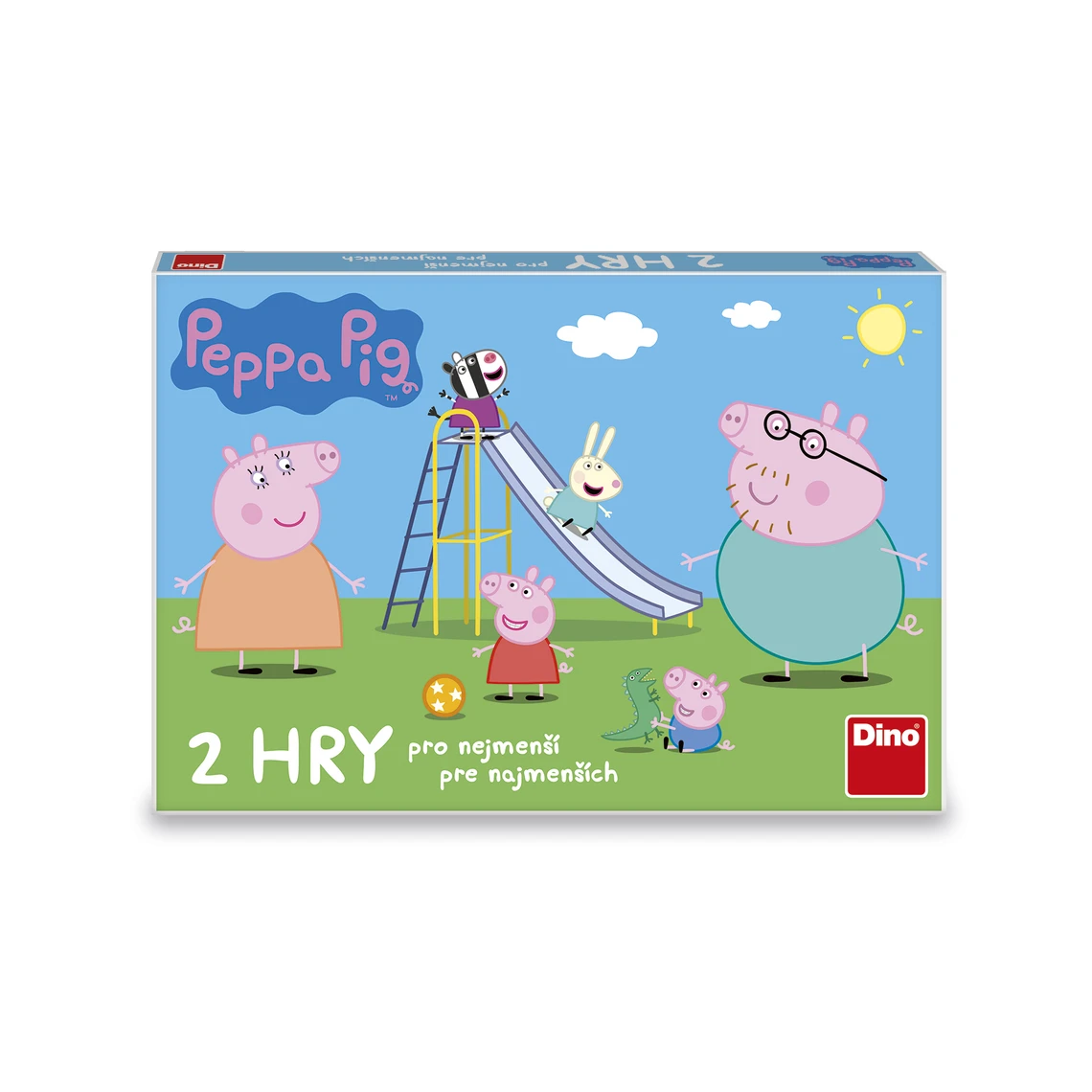 Peppa Pig pojď si hrát a skluzavky - slide 1