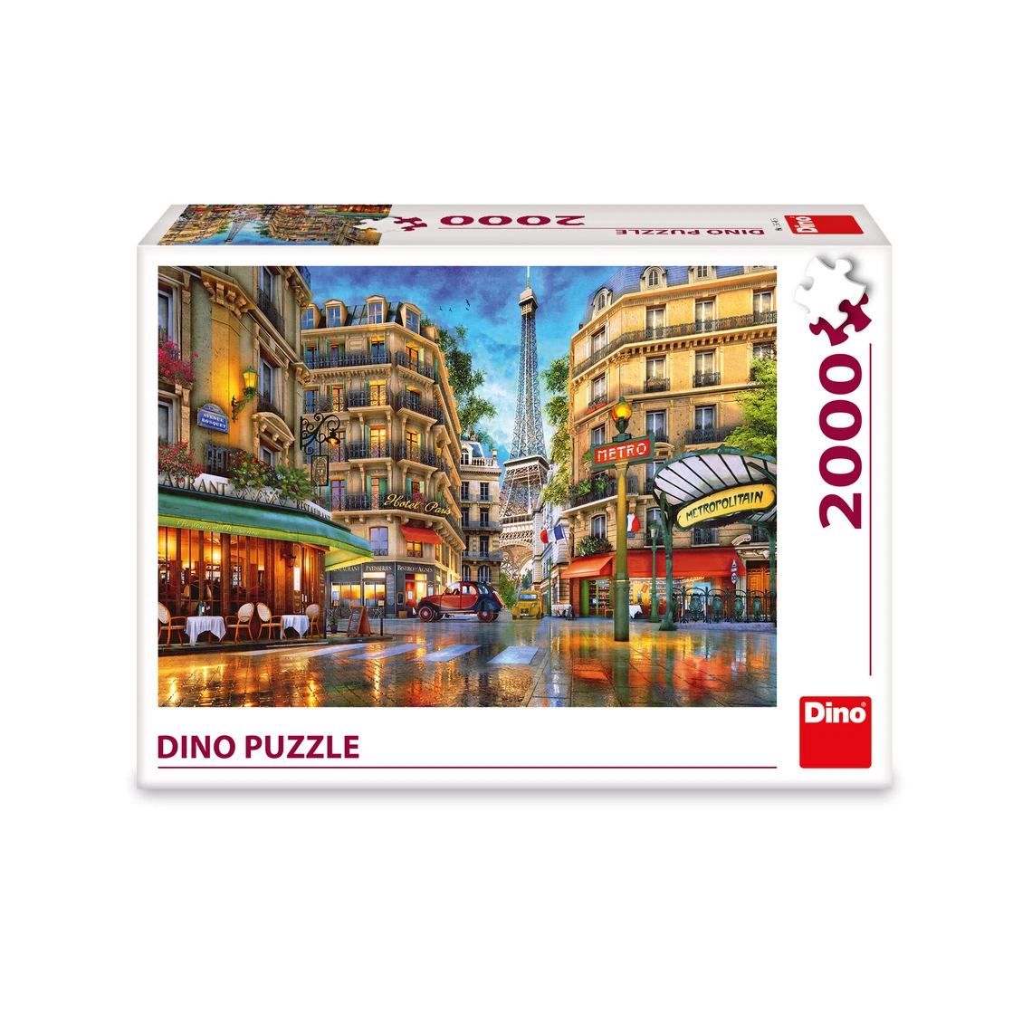 Puzzle Odlesky Paříže 2000 dílků - slide 1