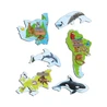Zvířata ve světě - Vzdělávací puzzle - slide 1