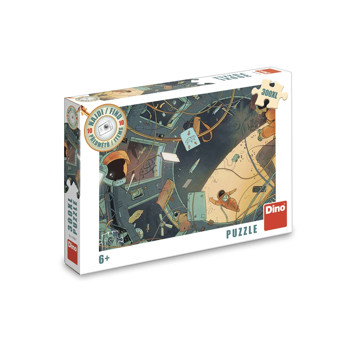 Puzzle Najdi 10 předmětů - Vesmír 300 xl dílků - slide 2