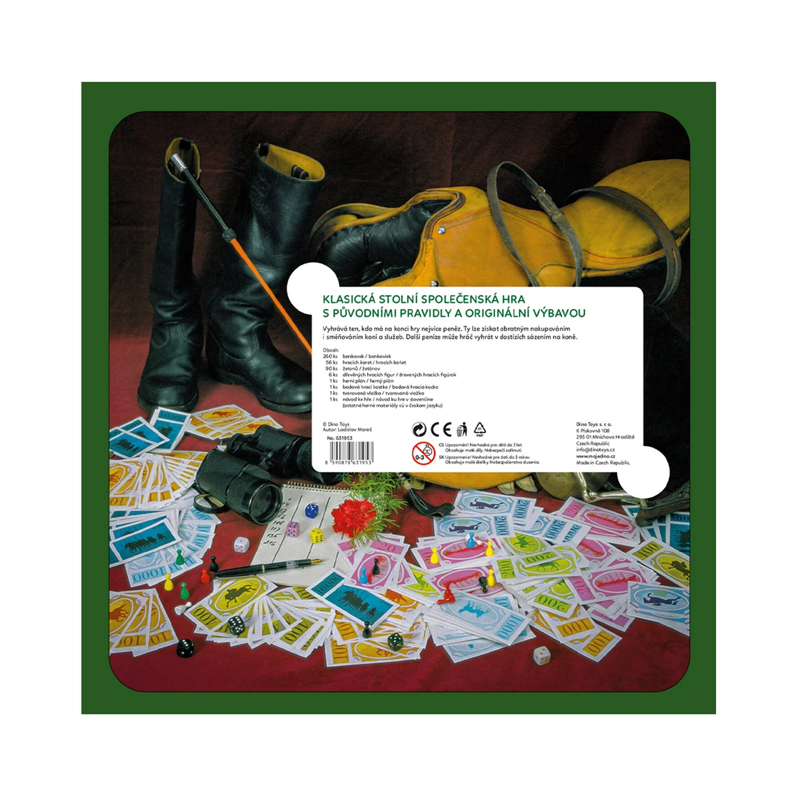 Dostihy a sázky RETRO Rodinná hra - slide 3