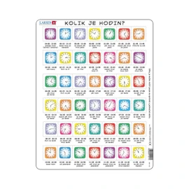 Hodiny - Vzdělávací puzzle