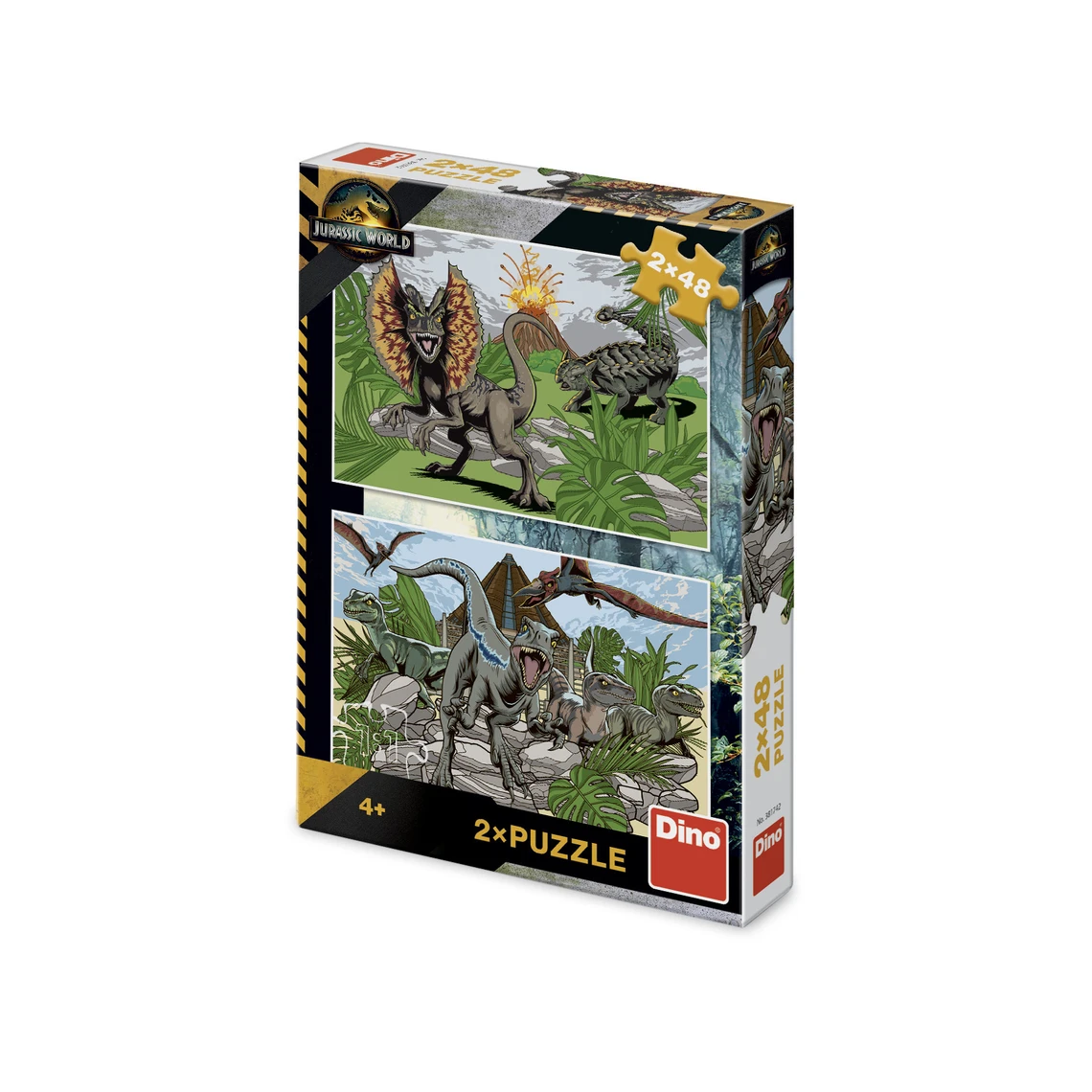Puzzle Jurský svět 2x48 dílků - slide 0