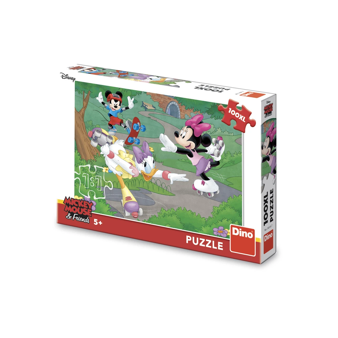 Puzzle Minnie sportuje 100 xl dílků - slide 0