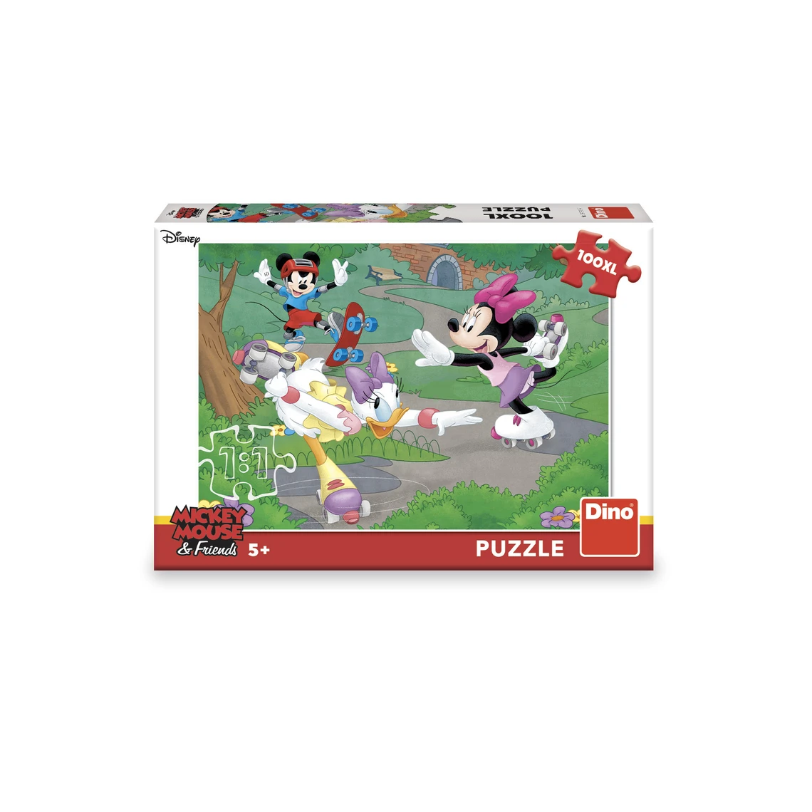 Puzzle Minnie sportuje 100 xl dílků - slide 1