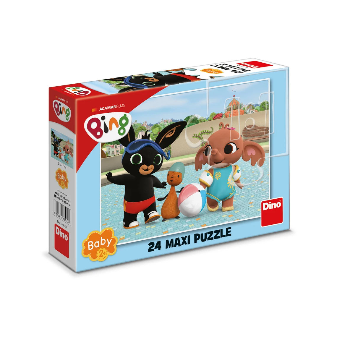 Puzzle Bing u bazénu 24 dílků maxi - slide 2