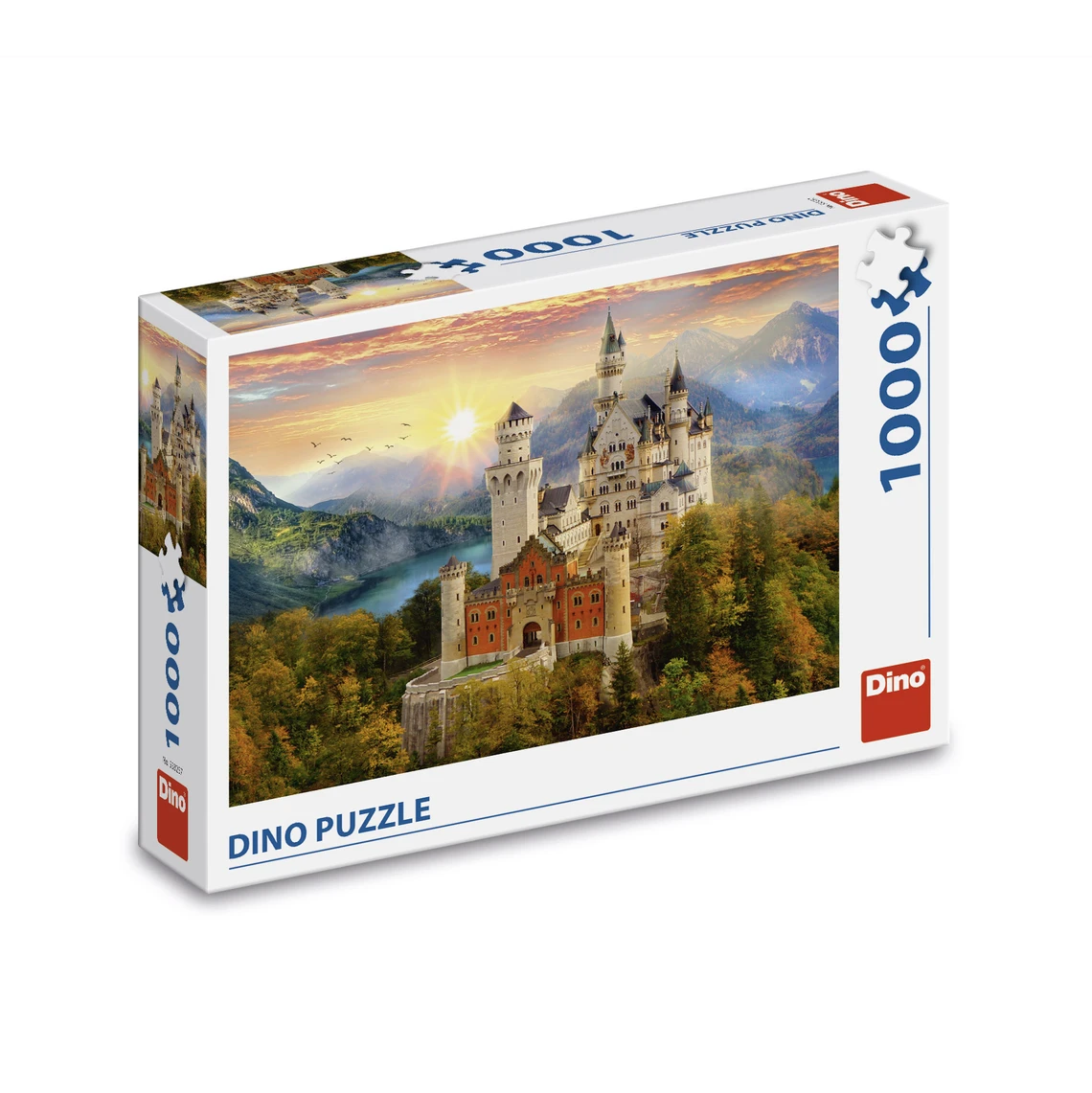 Puzzle Malovaný Neuswanstein 1000 dílků - slide 2