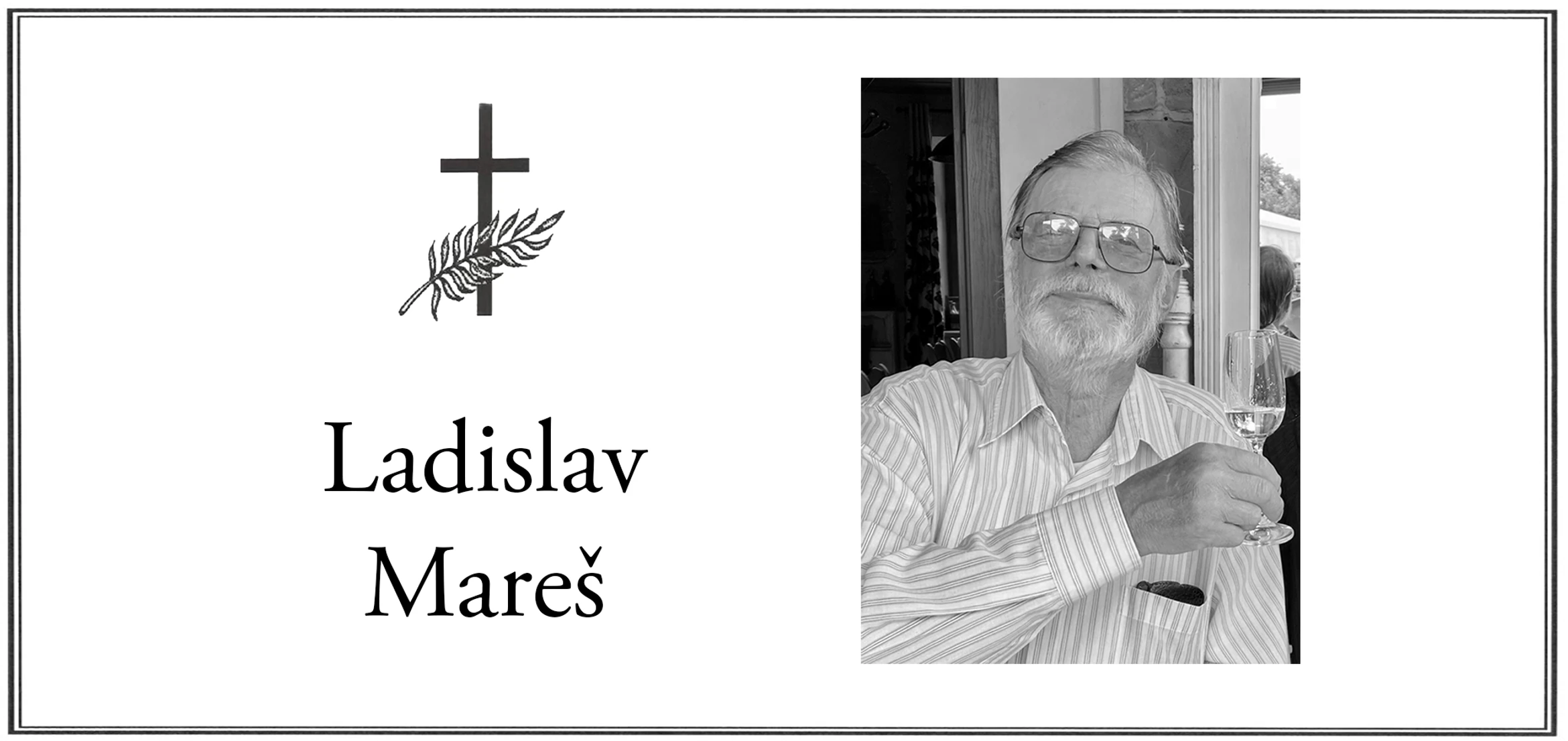 Smuteční oznámení