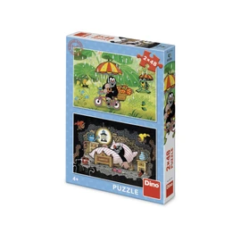 Puzzle Krtkův den 2x48 dílků