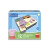 Dřevěné licenční kostky Peppa Pig – 12 kostek - slide 1