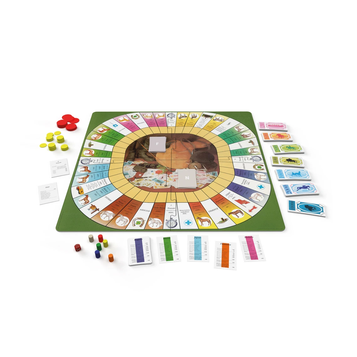 Dostihy a sázky RETRO Rodinná hra - slide 5