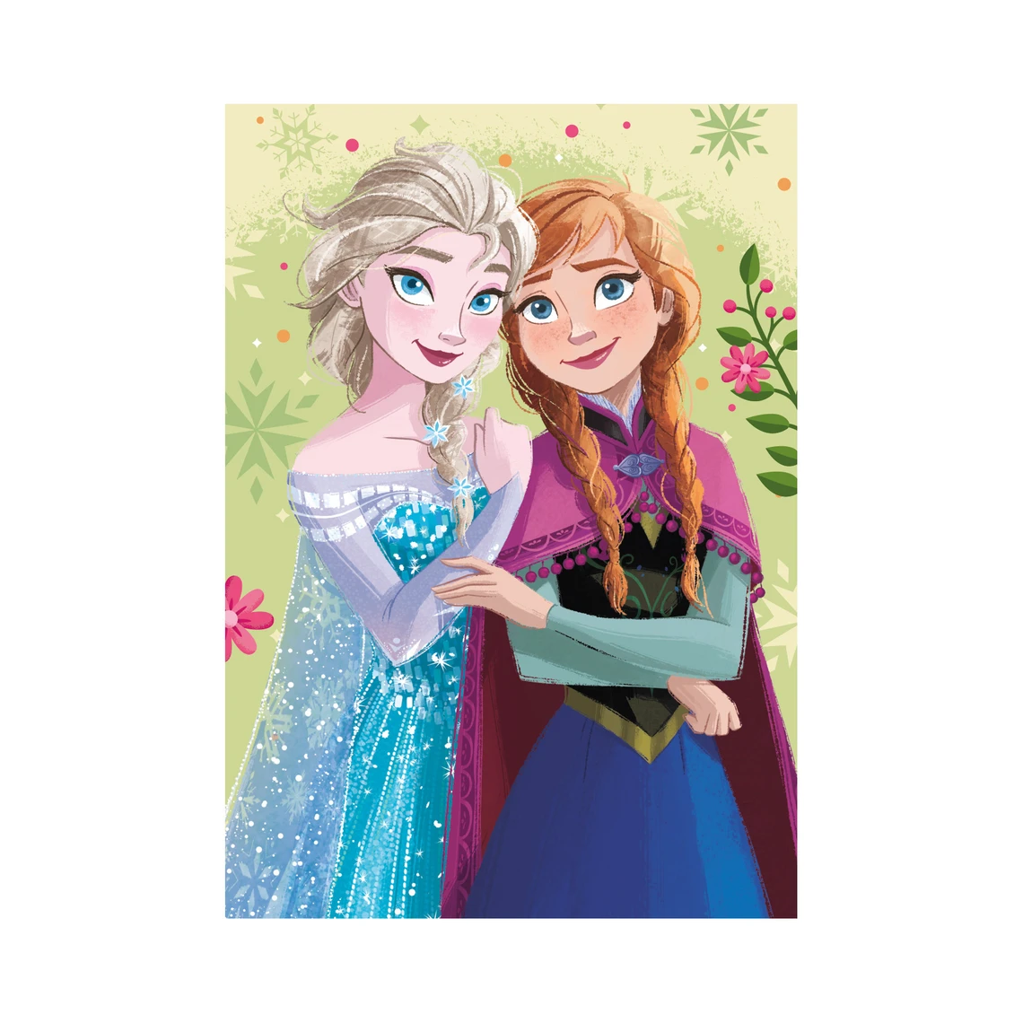 Puzzle Frozen: Jarní portrét 200 dílků diamond - slide 3