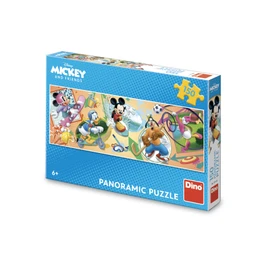 Puzzle Mickey s kamarády sport 150 dílků panoramic
