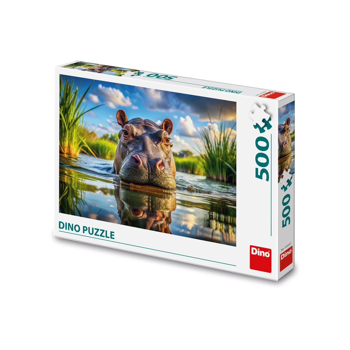 Puzzle Roztomilý hroch 500 dílků - slide 0