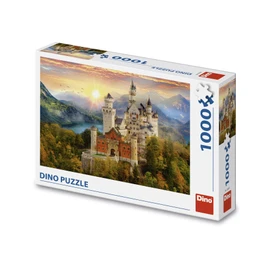 Puzzle Malovaný Neuswanstein 1000 dílků