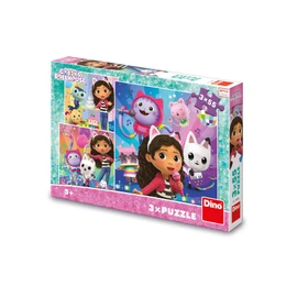 Puzzle Gábi: Oslava 3x55 dílků deskové