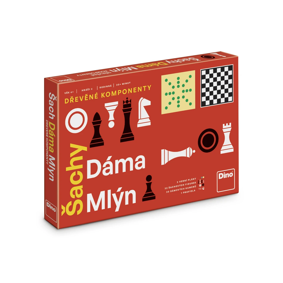 Šachy, dáma, mlýn - slide 2